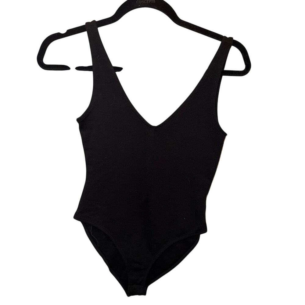 Forever 21 Bodysuit Black